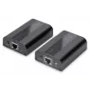 DIGITUS 4K HDMI prailgintuvų rinkinys, HDMI 2.0 30/60 m per tinklo kabelį (CAT6, 6a, 7), UHD 4K2K/60 Hz