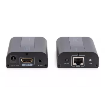 DIGITUS 4K HDMI prailgintuvų rinkinys, HDMI 2.0 30/60 m per tinklo kabelį (CAT6, 6a, 7), UHD 4K2K/60 Hz