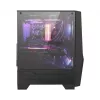 MSI MAG FORGE 100R vidutinis bokštinis kompiuterio korpusas 'Juodas, 2x 120mm ARGB PWM ventiliatorius, 1x 120mm ventiliatorius, 1-6 ARGB šakotuvas, Mystic Light Sync, grūdinto stiklo šoninė panelė, ATX, mATX, mini-ITX'
