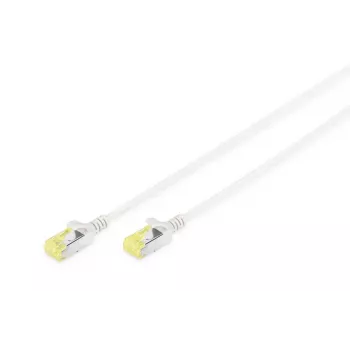 Tinklo kabelis Digitus CAT 6A U/FTP Slim patch cord RJ-45 Cat6a 1m Pilka