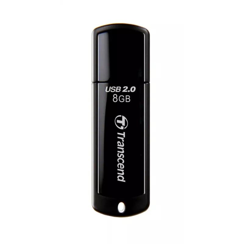 TRANSCEND JetFlash 350 8GB USB atmintukas USB 2.0 juodas