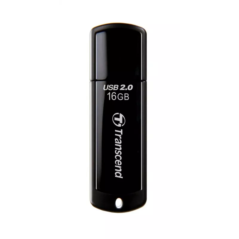 TRANSCEND JetFlash 350 16 GB USB atmintukas - USB 2.0 - Juodas