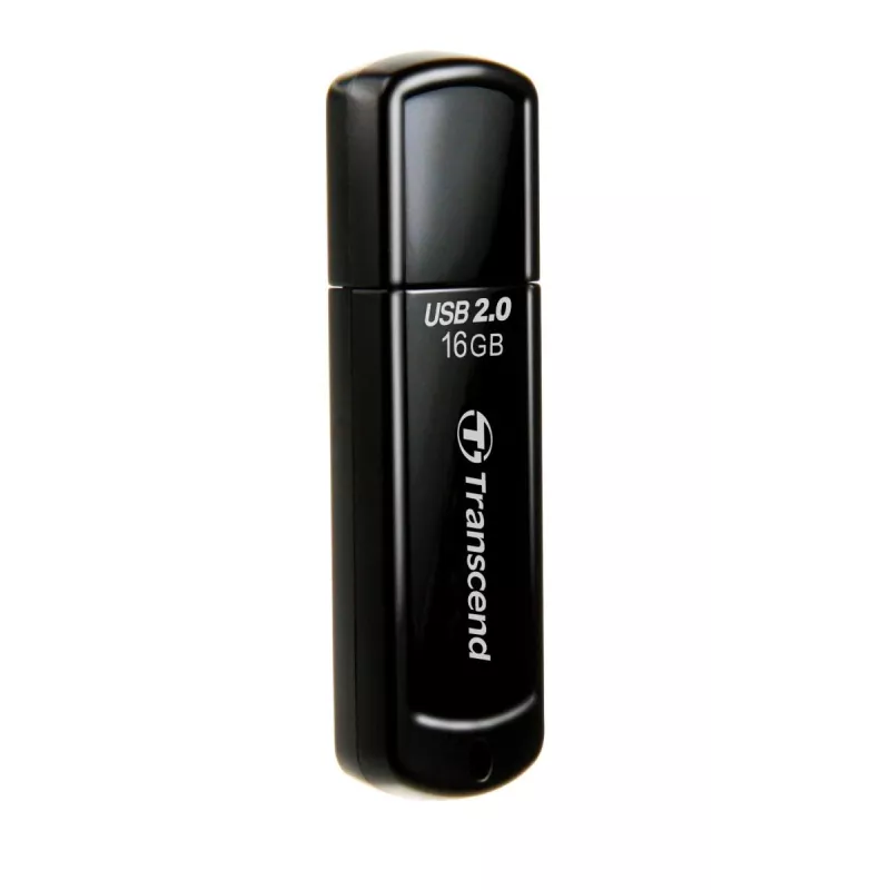 TRANSCEND JetFlash 350 16 GB USB atmintukas - USB 2.0 - Juodas