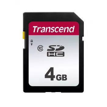 TRANSCEND SDHC kortelė 300s 4GB UHS-I U1