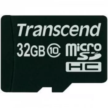 TRANSCEND 32GB MicroSDHC kortelė Class 10 be dėžutės ir adapterio