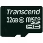 TRANSCEND 32GB MicroSDHC kortelė Class 10 be dėžutės ir adapterio