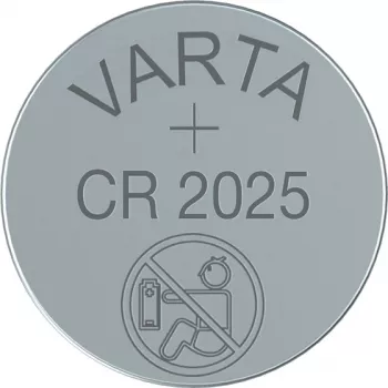 VARTA baterija ličio monetinė CR2025 3V 1x5