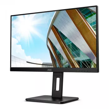 AOC P2 Q24P2Q monitorius 60,5 cm (23,8 colių) 2560 x 1440 pikselių Quad HD LED juodas
