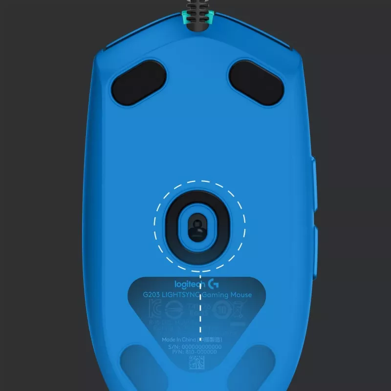 Žaidimų pelė Logitech G G203 LIGHTSYNC USB Type-A