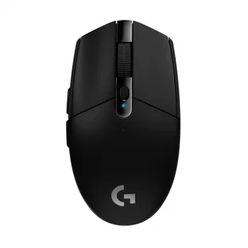LOGITECH G305 Lightspeed belaidė žaidimų pelė, juoda