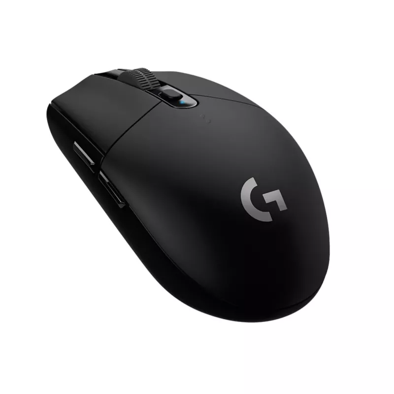 LOGITECH G305 Lightspeed belaidė žaidimų pelė, juoda