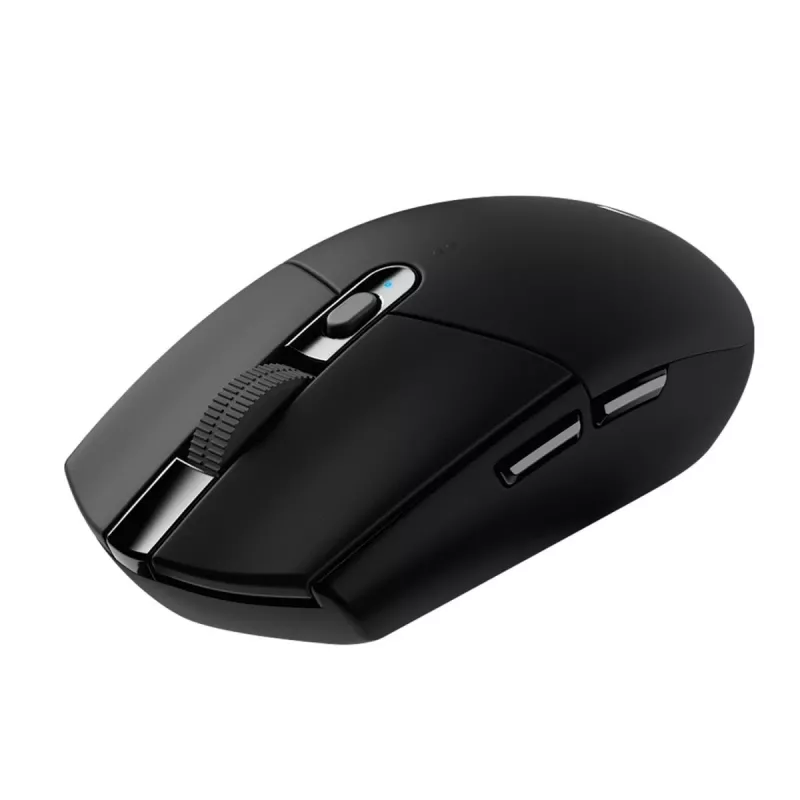 LOGITECH G305 Lightspeed belaidė žaidimų pelė, juoda