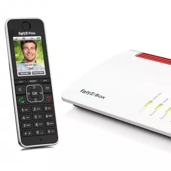 DECT ragelis AVM FRITZ!Fon C6 juodas