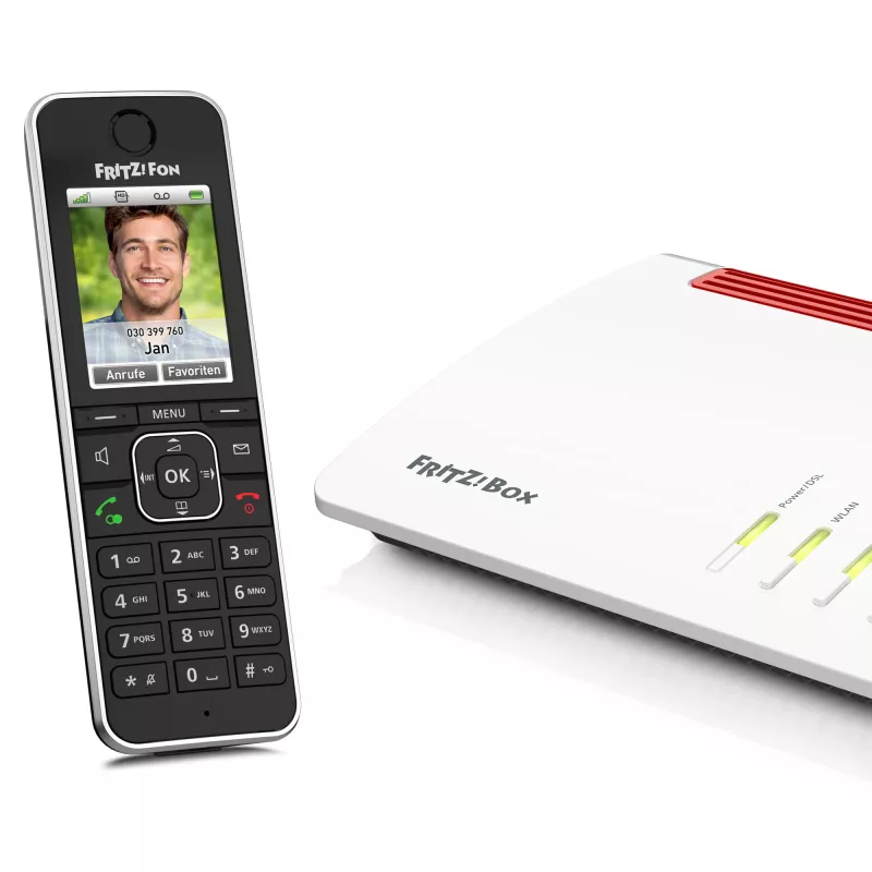 DECT ragelis AVM FRITZ!Fon C6 juodas