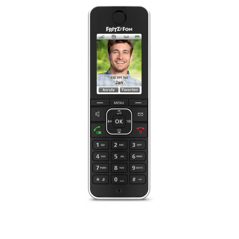 DECT ragelis AVM FRITZ!Fon C6 juodas