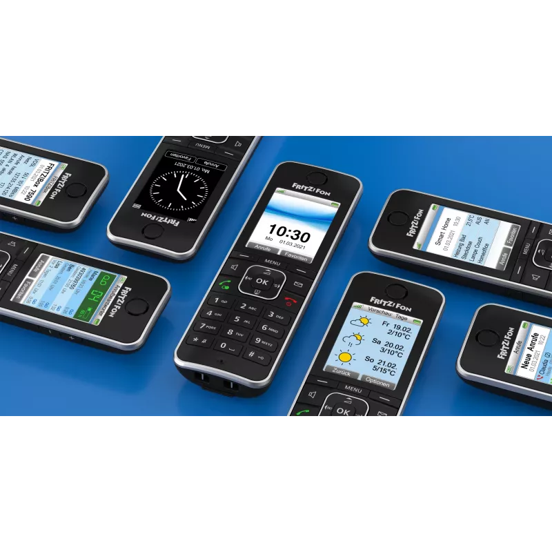 DECT ragelis AVM FRITZ!Fon C6 juodas
