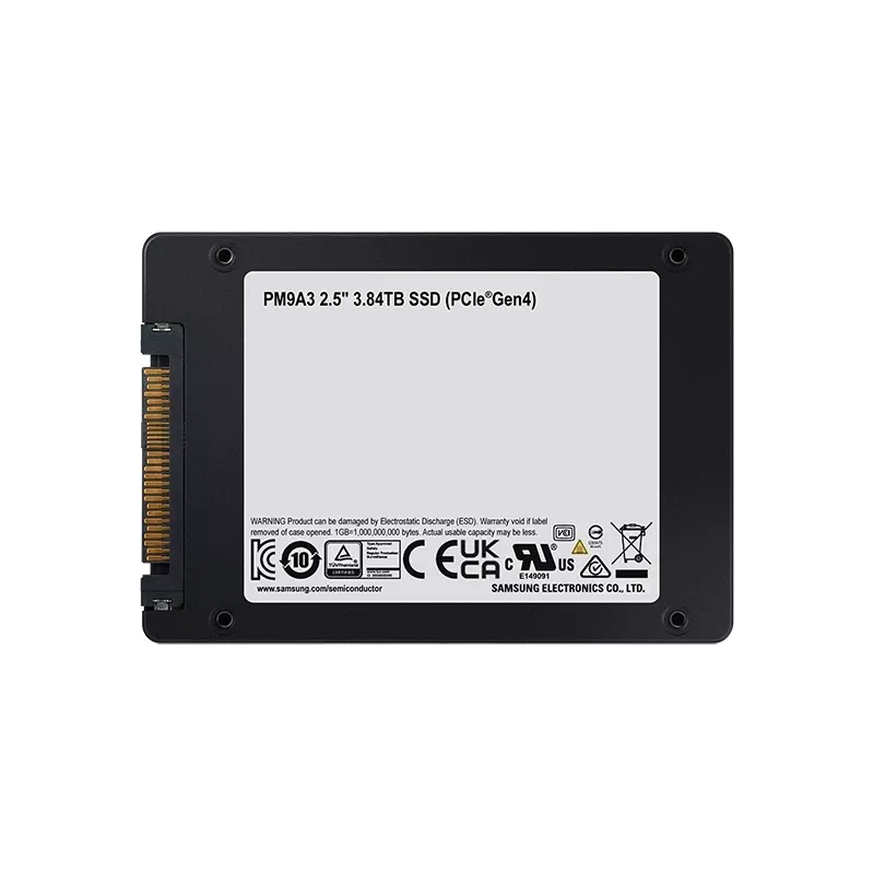 Samsung PM9A3 3.84 TB 2,5 colio PCI Express 4.0 NVMe V-NAND TLC
