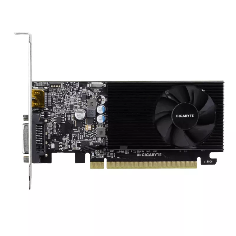 GIGABYTE GV-N1030D4-2GL vaizdo plokštė NVIDIA GeForce GT 1030 2 GB GDDR4
