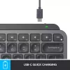 LOGITECH MX KEYS MINI belaidė kompaktiška apšviesta klaviatūra, grafito spalvos, Qwertz Deutsch