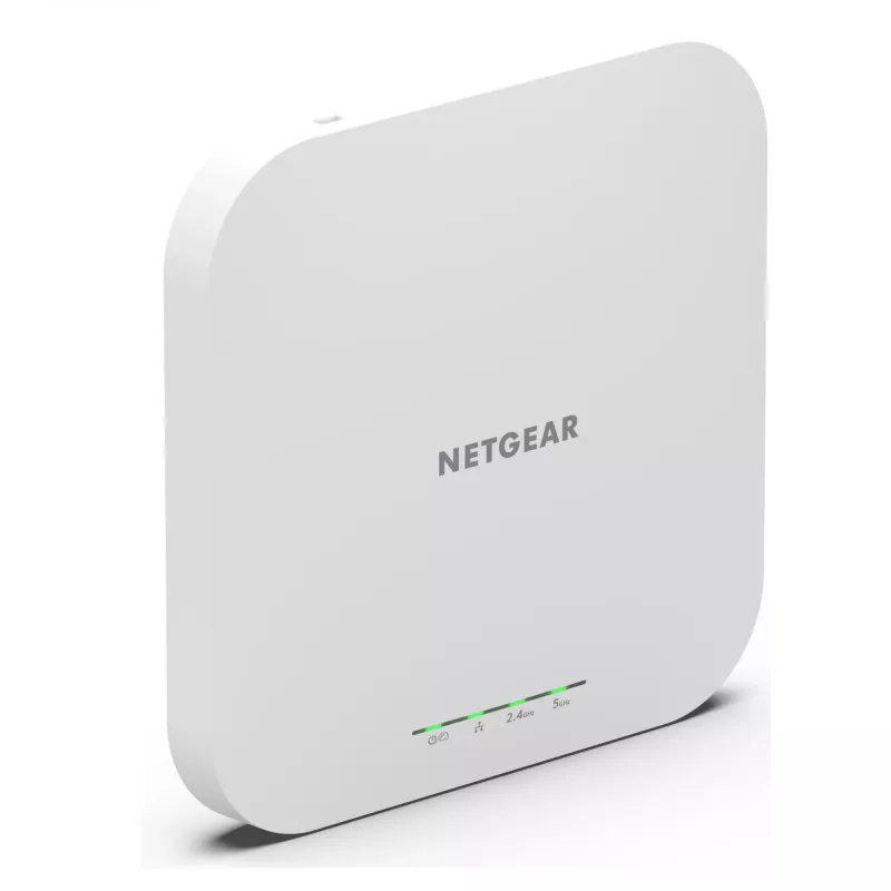 NETGEAR Insight Cloud Valdomas WiFi 6 AX1800 Dviejų Juostų Prieigos Taškas (WAX610) 1800 Mbit/s Baltas Maitinimas per Ethernet (PoE)