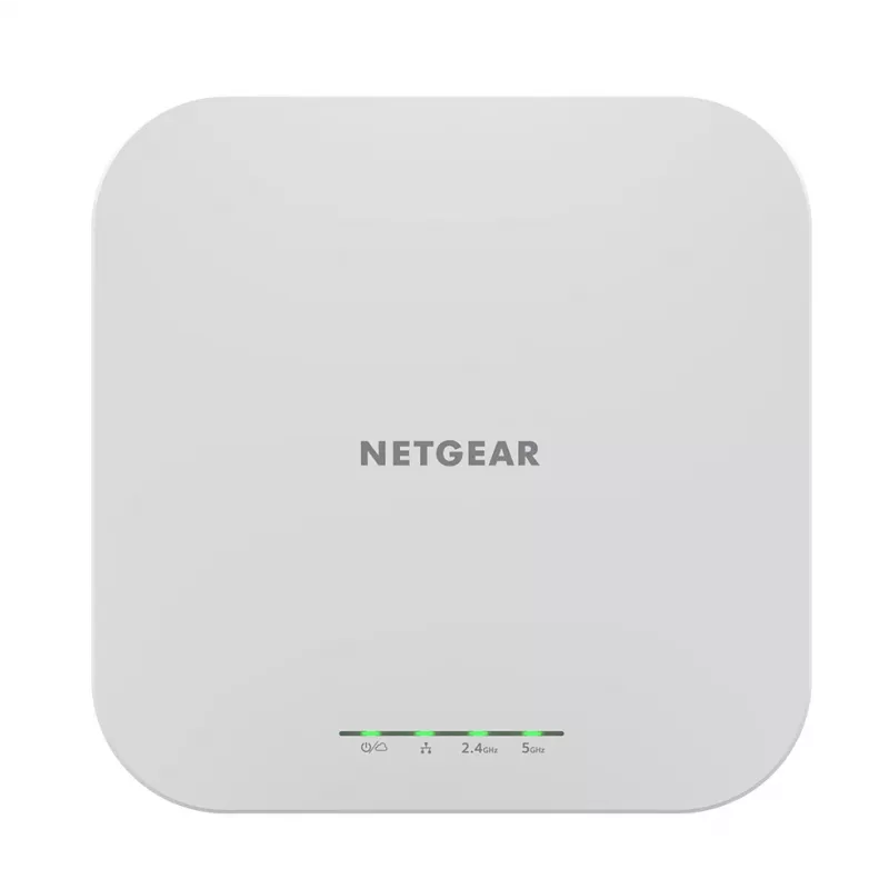 NETGEAR Insight Cloud Valdomas WiFi 6 AX1800 Dviejų Juostų Prieigos Taškas (WAX610) 1800 Mbit/s Baltas Maitinimas per Ethernet (PoE)