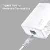 TP-Link TL-PA7019 KIT 1000 Mbit/s Gigabit Ethernet adapterių rinkinys baltas
