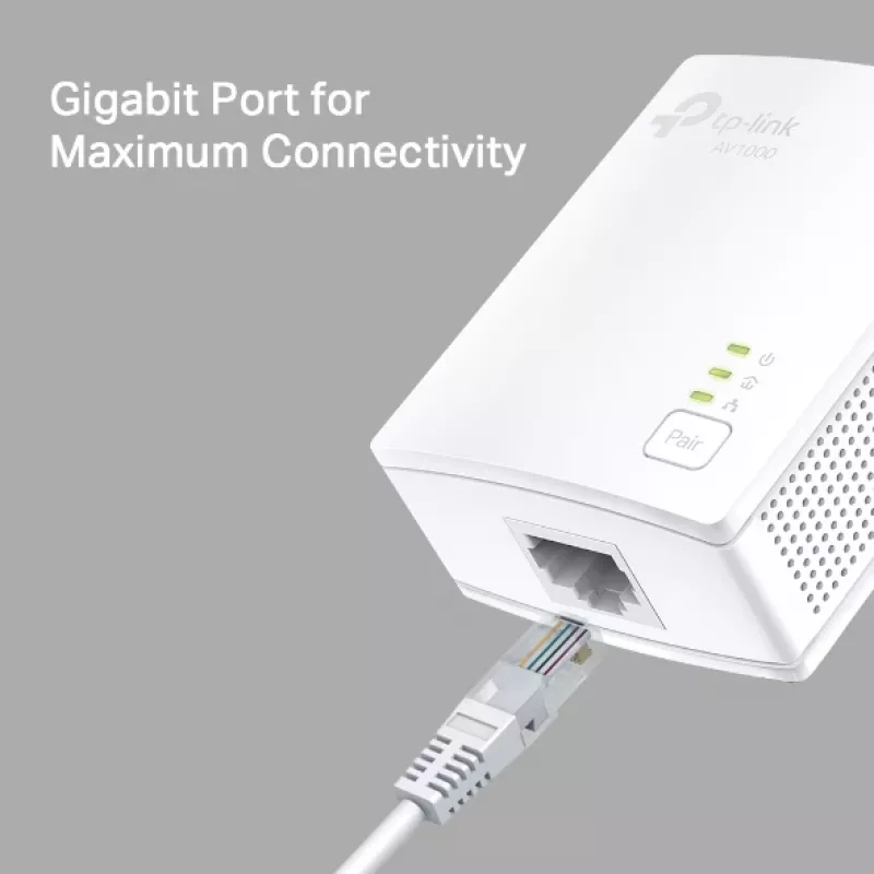 TP-Link TL-PA7019 KIT 1000 Mbit/s Gigabit Ethernet adapterių rinkinys baltas