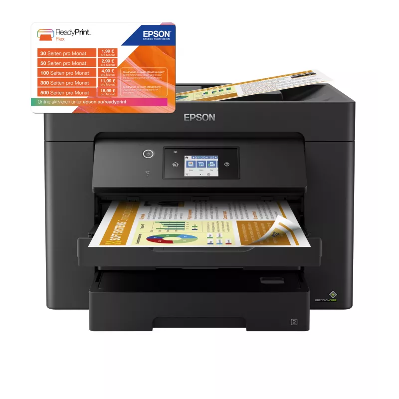 Epson WorkForce WF-7830DTWF rašalinis daugiafunkcis įrenginys A3 4800 x 2400 DPI Wi-Fi