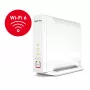 Stalinis maršrutizatorius FRITZ!Box 4060 triju dažnių juostų Wi-Fi 6 Gigabit Ethernet, baltas