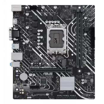 ASUS PRIME H610M-D D4 Intel H610 LGA 1700 micro ATX motininė plokštė