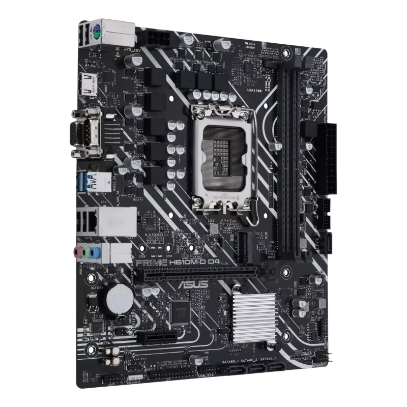 ASUS PRIME H610M-D D4 Intel H610 LGA 1700 micro ATX motininė plokštė