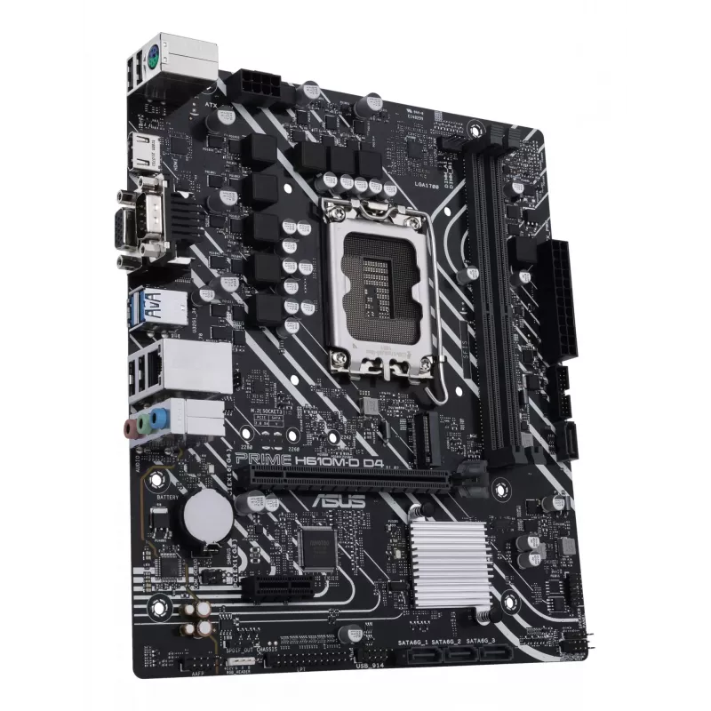ASUS PRIME H610M-D D4 Intel H610 LGA 1700 micro ATX motininė plokštė
