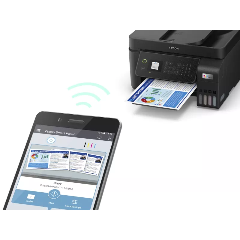 Epson EcoTank ET-4800 Daugiafunkcis Spausdintuvas Rašalinis A4 5760x1440 DPI 33 ppm Wi-Fi