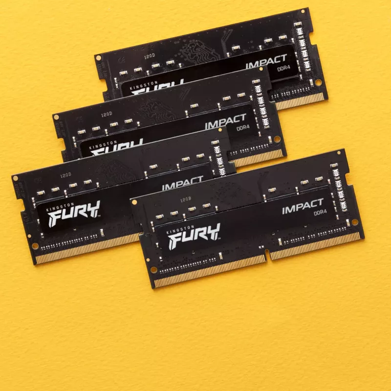 Kingston Technology FURY 32GB 3200MT/s DDR4 CL20 SODIMM (2 rinkinys) Impact