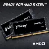 Kingston Technology FURY 32GB 3200MT/s DDR4 CL20 SODIMM (2 rinkinys) Impact
