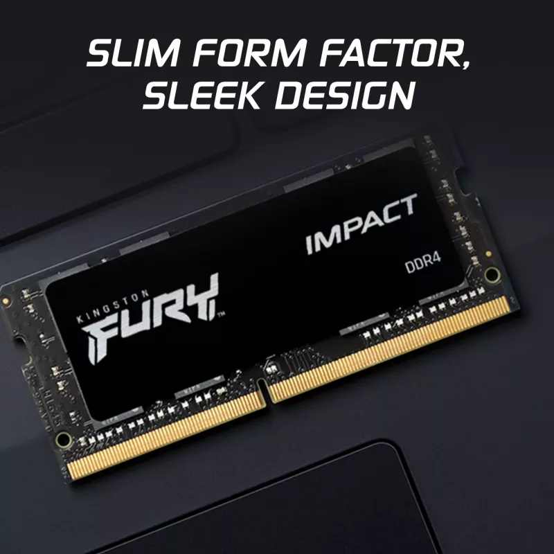 Kingston Technology FURY 32GB 3200MT/s DDR4 CL20 SODIMM (2 rinkinys) Impact