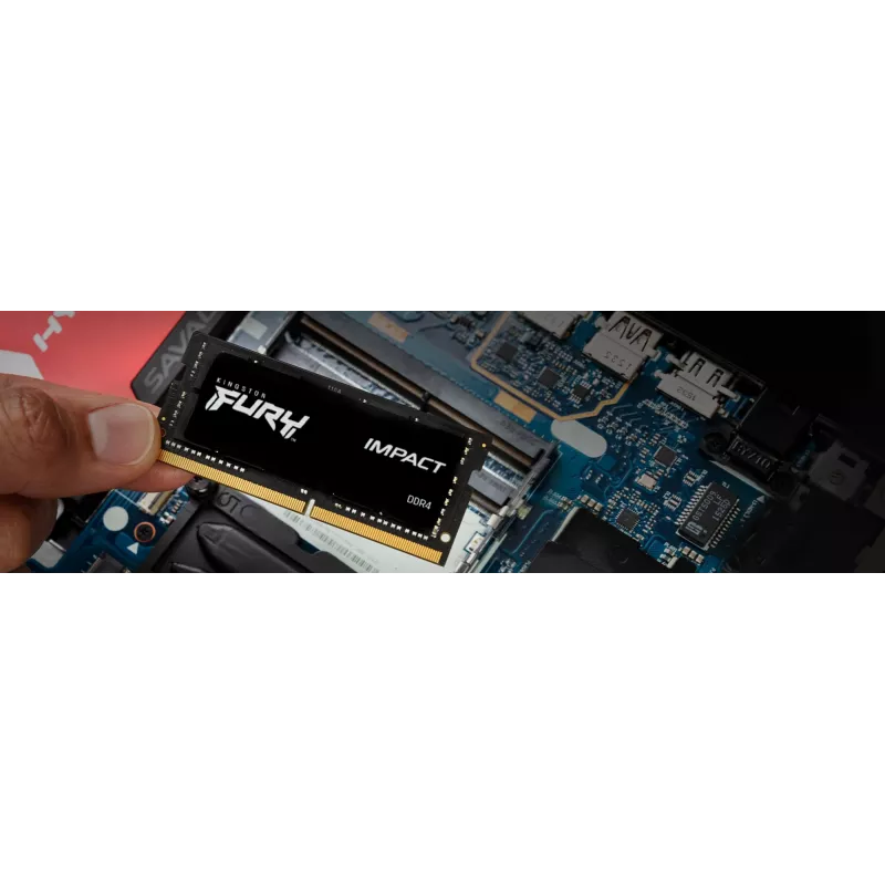 Kingston Technology FURY 32GB 3200MT/s DDR4 CL20 SODIMM (2 rinkinys) Impact