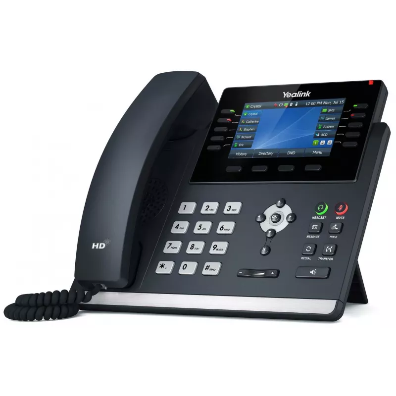 Yealink SIP-T46U IP telefonas pilka LCD Wi-Fi