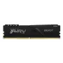 Kingston FURY Beast 8 GB DDR4 3600 MT/s CL17 DIMM juoda