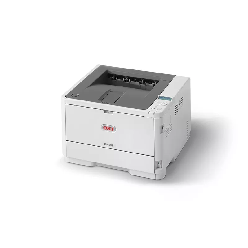 OKI B432dn - Monochrominis spausdintuvas - Lazerinis - A4 - 40 psl/min - USB / Ethernet