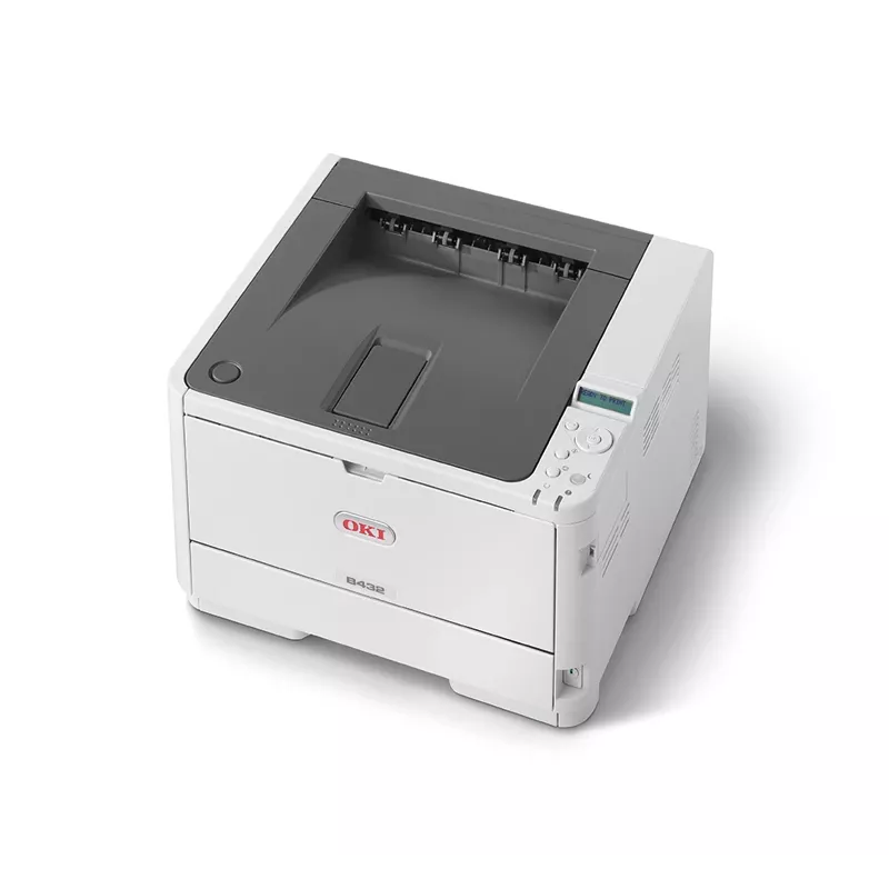 OKI B432dn - Monochrominis spausdintuvas - Lazerinis - A4 - 40 psl/min - USB / Ethernet