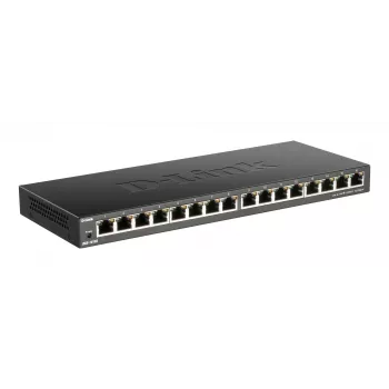D-Link DGS-1016S Nevaldomas Gigabit Ethernet (10/100/1000) Juodas