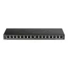 D-Link DGS-1016S Nevaldomas Gigabit Ethernet (10/100/1000) Juodas