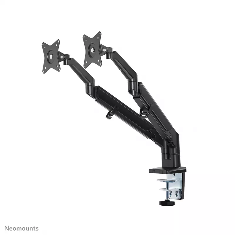Neomounts DS70-810BL2 Monitor rankis 17-32 colių – dujinė spyruoklė – vietą taupantis – 180° stabdiklis