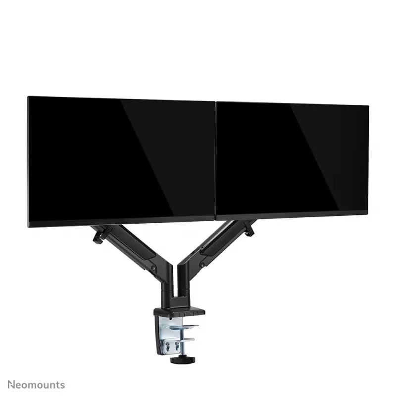 Neomounts DS70-810BL2 Monitor rankis 17-32 colių – dujinė spyruoklė – vietą taupantis – 180° stabdiklis
