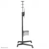 Neomounts FL50-550BL1 mobilus TV stovas 37-70 colių, juodas