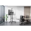 Neomounts FL50-550BL1 mobilus TV stovas 37-70 colių, juodas