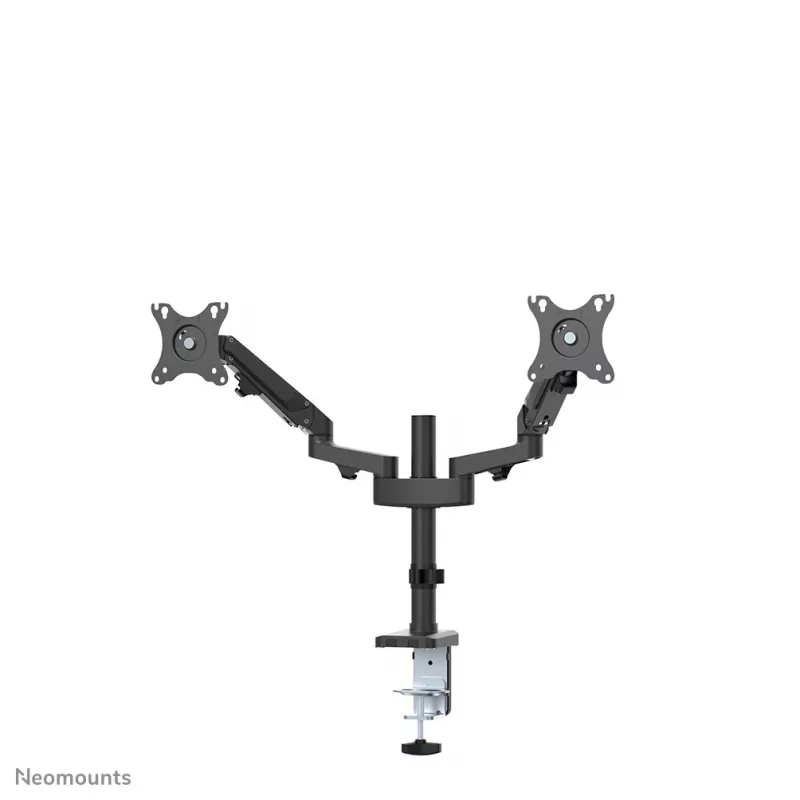 Neomounts DS70-750BL2 Monitorių laikiklis 17-27 colių - dujinė spyruoklė, Clamp/Grommet, 7 kg, 43,2 cm (17 col.), 68,6 cm (27 col.), 100 x 100 mm, Juoda