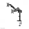 Neomounts DS70-750BL2 Monitorių laikiklis 17-27 colių - dujinė spyruoklė, Clamp/Grommet, 7 kg, 43,2 cm (17 col.), 68,6 cm (27 col.), 100 x 100 mm, Juoda