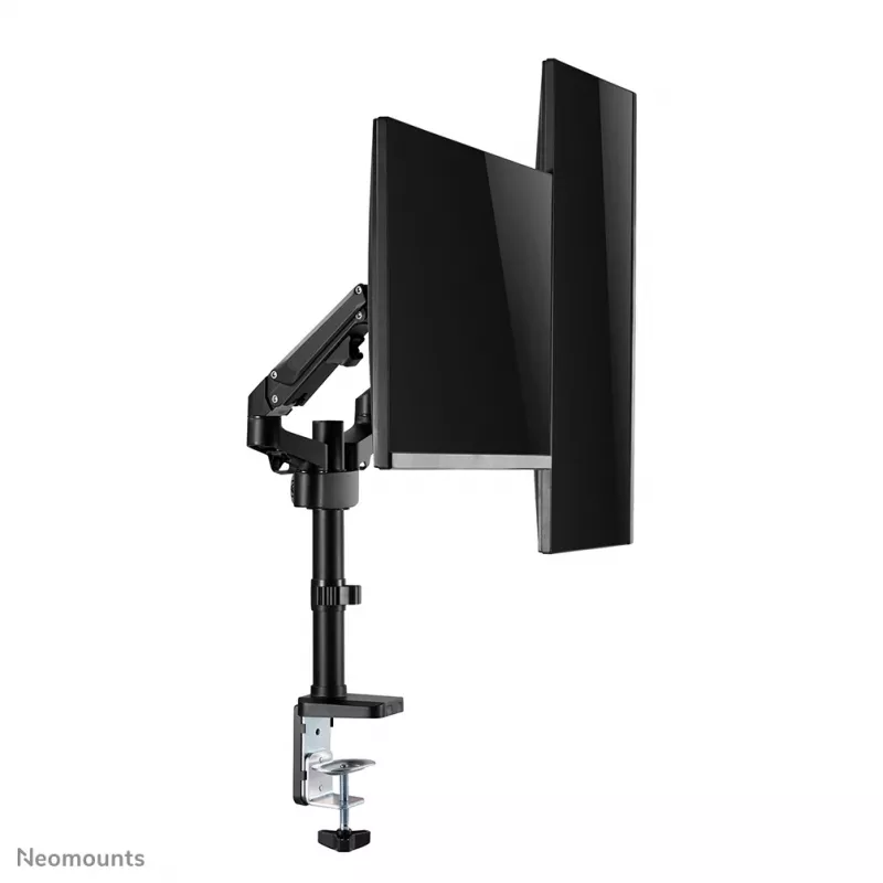 Neomounts DS70-750BL2 Monitorių laikiklis 17-27 colių - dujinė spyruoklė, Clamp/Grommet, 7 kg, 43,2 cm (17 col.), 68,6 cm (27 col.), 100 x 100 mm, Juoda